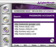 CyberScrub KeyChain screenshot